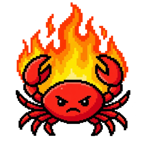 hotpath-rs Rust profiling mascot Ferris the crab